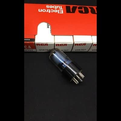 LOT of (5) NOS NIB RCA 6SK7GT Vintage Radio VACUUM TUBES Tested B.9608 image 3