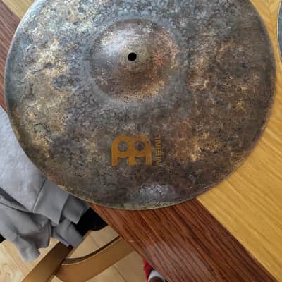 Meinl 16" Byzance Extra Dry Medium-Thin Hi-Hat (Pair) 2007 - Present - Un-Lathed image 6