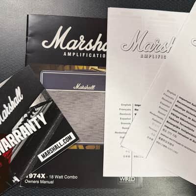 Marshall 1974X Guitar Combo “Final Curtain” 2019 Limited Edition – 1 of only 8 image 5