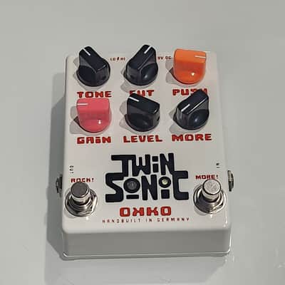 Okko FX Twin Sonic V1 Mk1 Overdrive/Boost Pedal w/ Custom Knobs - HANDMADE IN GERMANY TwinSonic image 4