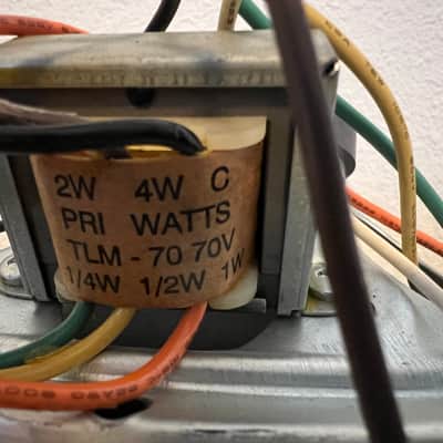 NOS, Electro-Voice INC-8AT4 8" ceiling loudspeaker with transformer, Pair image 4