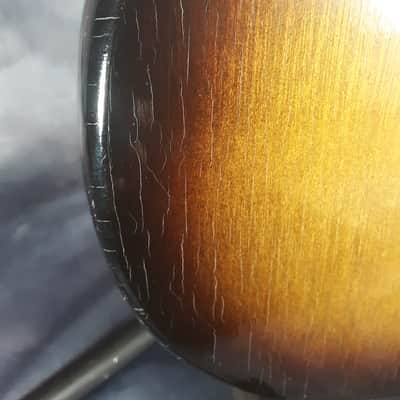 Zenon Vintage, Rare, Model ES70 Electric Guitar, Made in Japan 1965, Tobacco Burst image 11