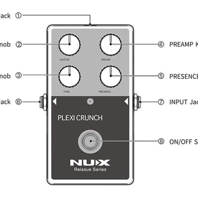 NuX Plexi Crunch | Plexi Amp Simulator Pedal. New with Full Warranty! image 7