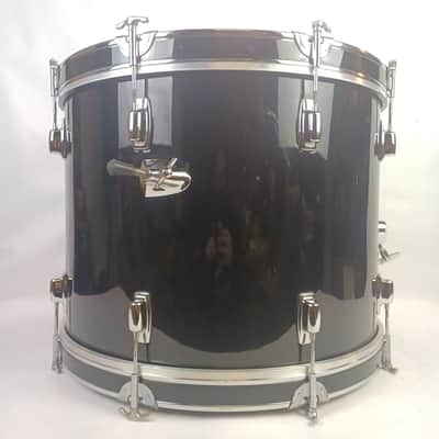 Ludwig Black Cortex Rocker II Drum Set 16x22,9x10,11x12,16x16 Bass/Toms/Floor 90 image 4