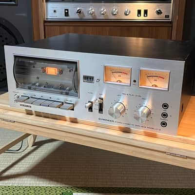 Pioneer CT-2 Stereo Cassette Deck | Vintage Pioneer Hi-Fi Tape Player | Classic Analog Audio image 8