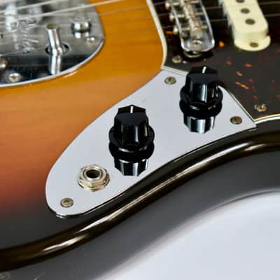 1990 Fender Japan I-Serial (JG66-70) Jaguar 3-Tone Sunburst, All Original, MIJ, FujiGen, Offset image 14