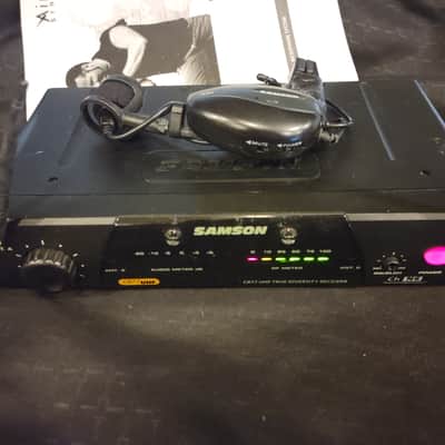 Samson Model CR77 UHF Diversity Receiver Wireless System Instrument Sax image 1