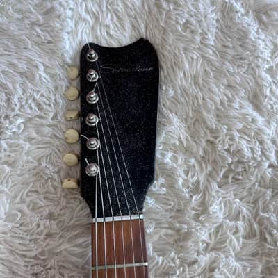 Silvertone 1448 1962 - 1967 - Black Sparkle image 3