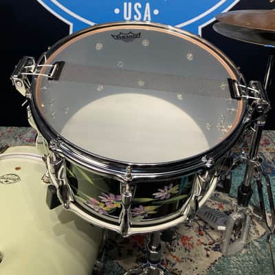 Yamaha - 8x14" SD980 Vintage MIJ Recording Custom, Hand-Painted Snare Drum, Immaculate! 1980s image 17