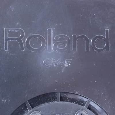 ROLAND V DRUMS CY-5 hi hat / crash / splash Cymbal & Mount image 5