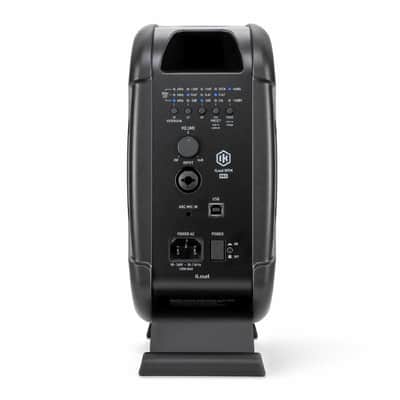 IK Multimedia iLoud MTM MKII Active Studio Monitors & ARC Microphone Pair Bundle (black) image 2