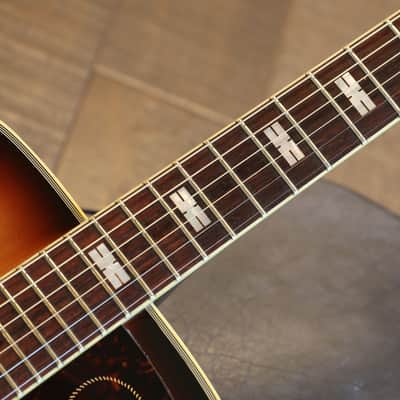 2021 Epiphone FT-110 Frontier (Gibson Montana) Acoustic Guitar Sunburst + OHSC image 8