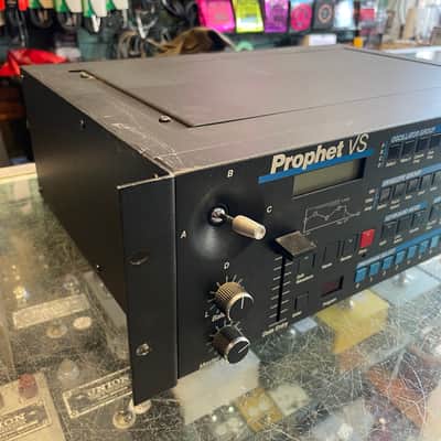 Sequential Prophet VS Rackmount 8-Voice Polyphonic Synthesizer 1986 - 1987 - Black image 2