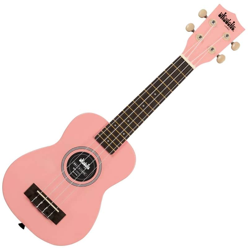Kala Brand Soprano Ukulele & Bag Ukadelic Flamingo Pink image 1