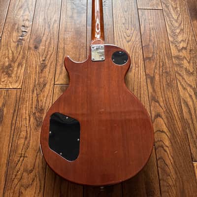 Vintage 1970s Gibbon LG-400 Les Paul Junior P90s Electric Guitar Walnut MIJ Japan image 3