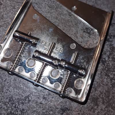 Vintage Original Fender Telecaster Bridge 1962 New Old Stock image 1