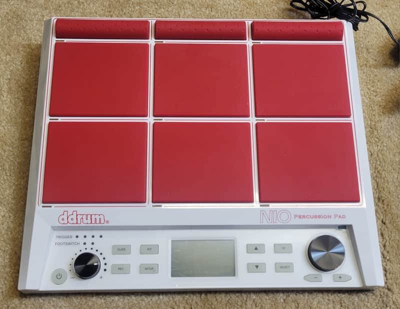 ddrum NIO Percussion Pad WHITE image 1