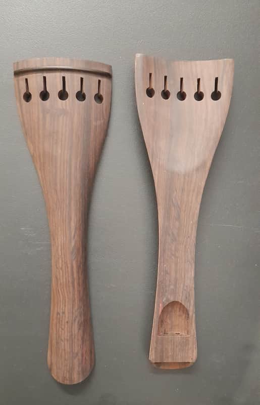 Give natural elegance to your cello instrument with 5 STRING Cello Tailpiece Rosewood -1pc image 1