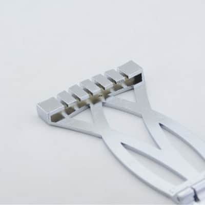 Ibanez Chrome Guitar Tailpiece Trapeze Fit ARTCORE / AF / AGR / AK / AG image 4