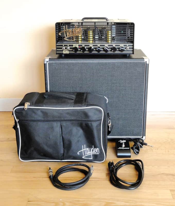 Hayden MoFo 30 Tube Amplifier Head, Matching 1x12 Cabinet, Gigbag & Footswitch image 1