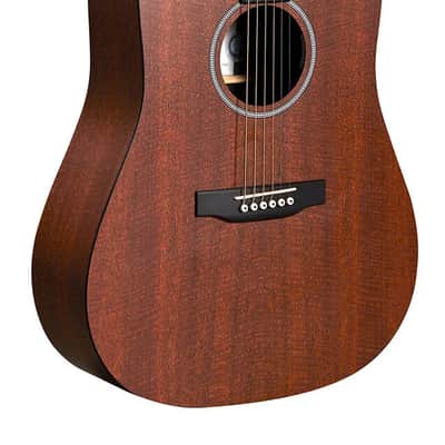 New Martin D-X1E Mahogany Remastered X-Series Acoustic-Electric; Comes with Gig Bag and Free Shipping! image 1