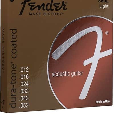 Fender Dura-Tone 880L 80/20 Coated 12-52 2016