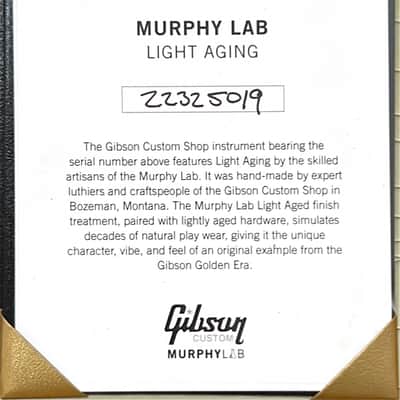 Gibson Custom Shop 1960 Hummingbird Murphy Lab Light Aged - Heritage Cherry Sunburst #25019 image 13