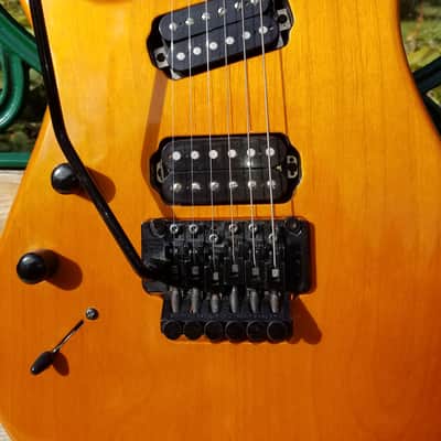 1995 HAMER USA Diablo LEFT HANDED Lefty - Transparent Amber image 9