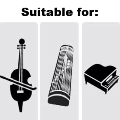 PYLON Deluxe Extra Large Musical Instrument Cleaning Cloth - Microfiber Suede Texture (Anti-Scratch) image 6