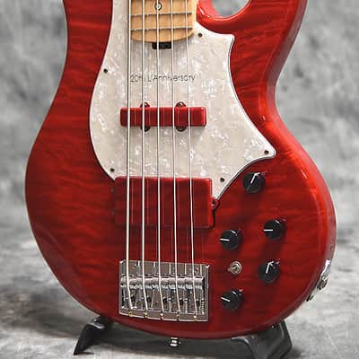 ESP 20th L'Anniversary Bardic See Thru Red image 3