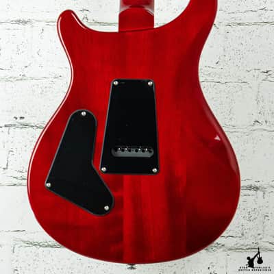 PRS SE Custom 24-08 Charcoal Cherry Burst w/ bag (#3769) image 4