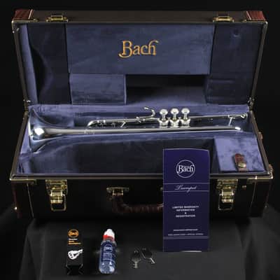 Bach Stradivarius 180S37 Professional Bb Trumpet (Silver Plated) image 11