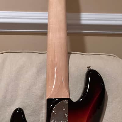 Fender American Deluxe Jazz V 2008 - Tobacco Burst image 24