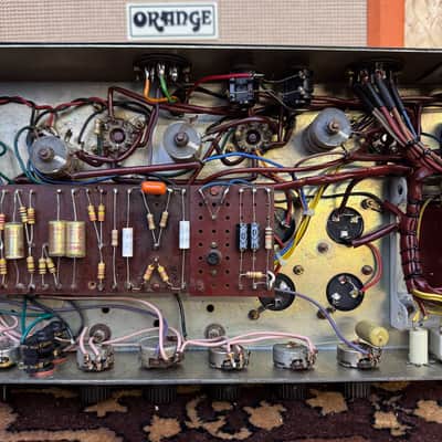 Vintage 1970 Park Marshall 150w Major KT88 Amplifier Head *1970s* w/ Flight Case image 21