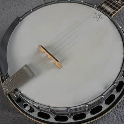 Tokai Hummingbird 5-String Resonator Banjo MIJ w/ D-Tuners & Hard Case image 5