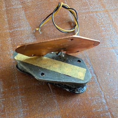 Fender Telecaster Bridge Pickup Gray Bottom Vintage Late 1969 Excellent 6.09K image 3
