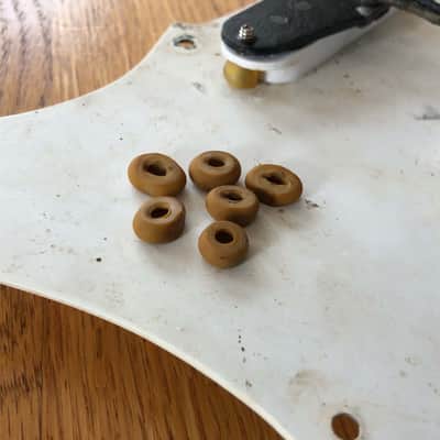 1954 Fender Stratocaster Full Vintage pre-cbs Harness, OMG! Pickups, Pots, 3-way switch, Pickguard image 18