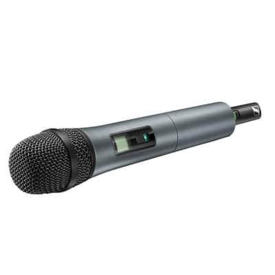 Mint Liquid Audio Sennheiser XSW 2-865-A Wireless Handheld Microphone System Bundle w/Pig Hog PHM10 8mm Mic Cable, 4-Pack Blucoil AA Batteries Polishing Cloth image 6