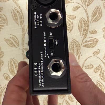 Headway EDB-2 HE EQ Acoustic Pickup Mic Pre Guitar or Bass or Violin Stereo Preamp Mixer Blender w/ FX Loop image 3