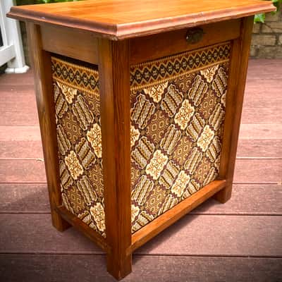 Rotary Connection Loaded 1x12 pine/plywood closed/semi open/open optional guitar speaker cabinet! Great sounding vintage Pyle inside. Handmade. Unique vintage styling and grill cloth. Switch craft jack. 2026 - Wood image 11