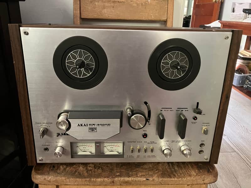 Akai GX-4000D 1/4" 4-Track 2-Channel Tape Recorder