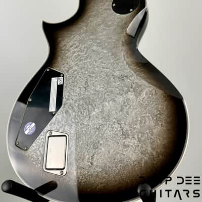 ESP Original Series Eclipse Custom Electric Guitar w/ Case - Silver Liquid Metal Burst image 16
