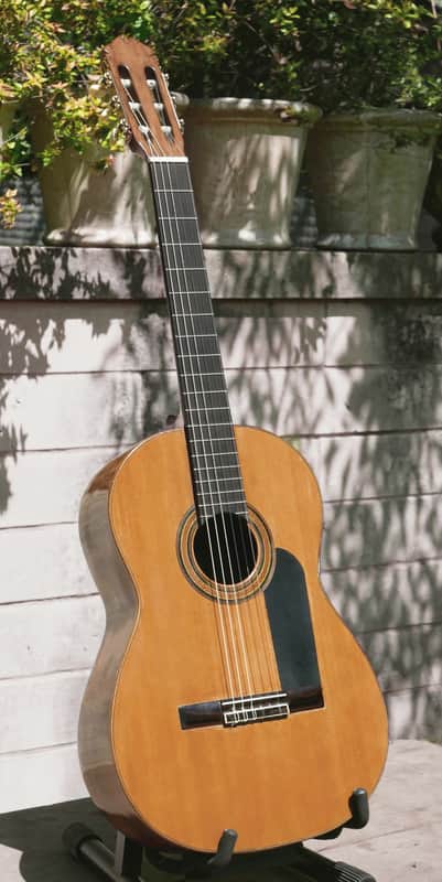 Modesto Borreguero Flamenco Negra guitar 1940s Natural image 1