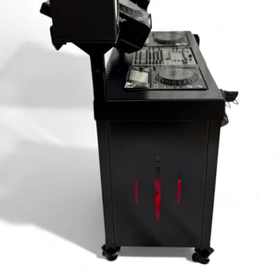 Apache Workbench DJ Booth W/ Speaker Kit and CDJ Rack image 21