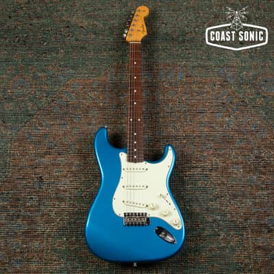 2017 Fender Traditional 60s Stratocaster Candy Blue Made in Japan MIJ image 2