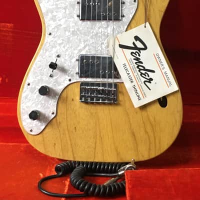 LEFTY! Vintage 1972 Fender Telecaster Thinline Natural Nitro Semi-Hollow Chambered Ash Guitar Seth Lover WR 6.3 lb HSC image 12