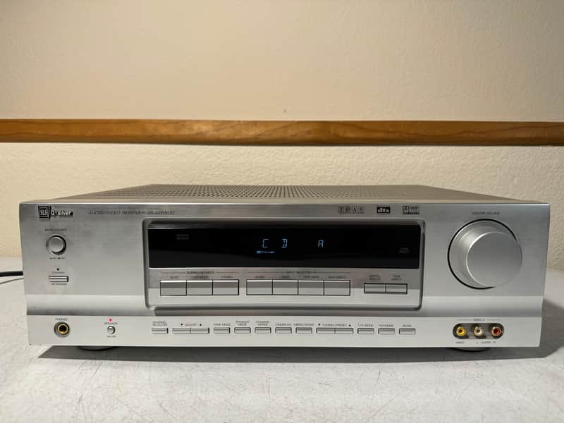 SLS Q-Silver QS-AVR500 Receiver HiFi Stereo Vintage 5.1 Channel Home Audio Radio image 1