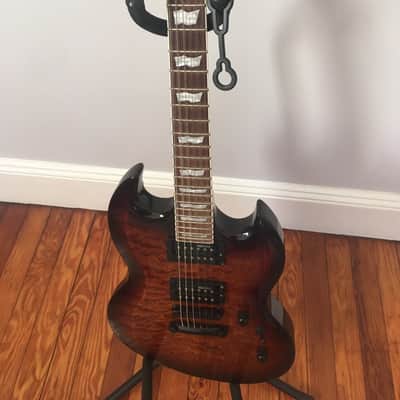 ESP LTD Viper-256 2021 - Present - Dark Brown Sunburst image 8