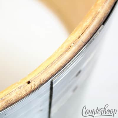 Slingerland 16x16"Floor Tom Drum 3Ply Shell Project Vintage'64 Blue Oyster Pearl image 13