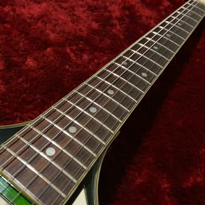 c.1960s Greco/Fujigen GR973SP MIJ Vintage Hollow Body Guitars Rare “Green Burst” image 4